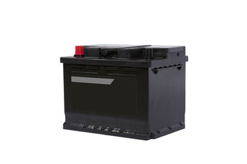 acid battery on a white background,car battery ,isolated,battery sales