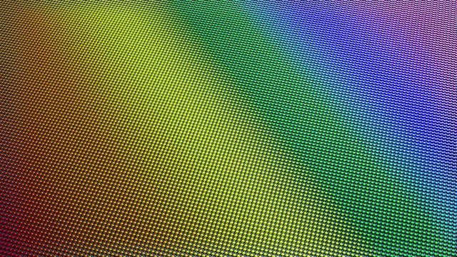 Lgbtq text Pin Art animation - 3D Rendering