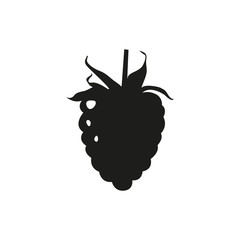 Raspberry icon.. Simple vector illustration