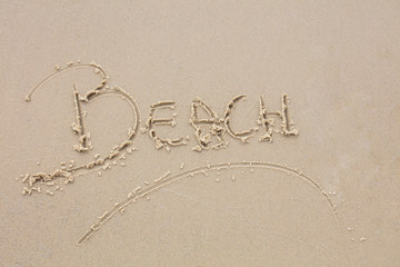 Textura de areia de praia