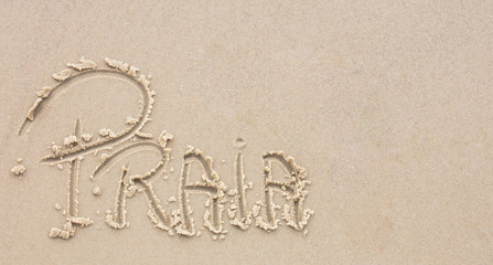 Fundo e textura com areia de praia