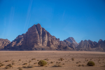 Wadi Rum desert (reserve), Jordan.