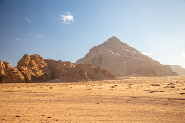 Wadi Rum desert (reserve), Jordan.