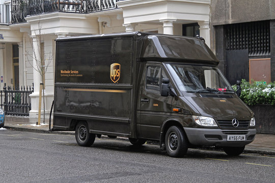 UPS Delivery Van