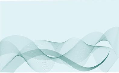 Abstract vector background, Modern colorful transparent waved lines for brochure, website, flyer design. Blue smoke wave. Blue wavy background.  Blue wave. Smoke wave blue. Transparent blue wave.