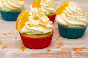 Orange Cupcakes