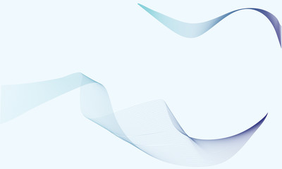 Abstract vector background, Modern colorful transparent waved lines for brochure, website, flyer design. Blue smoke wave. Blue wavy background.  Blue wave. Smoke wave blue. Transparent blue wave.