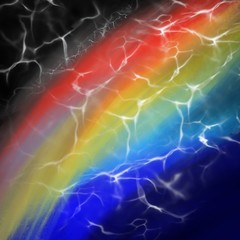 abstract background with lightning