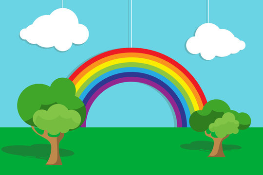 Cartoon Rainbow