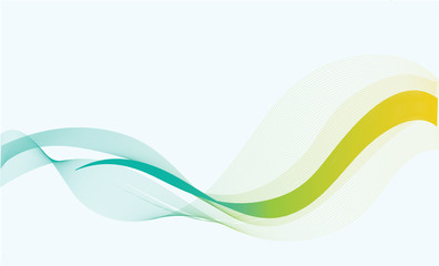 Abstract vector background, Modern colorful transparent waved lines for brochure, website, flyer design. Blue smoke wave. Blue wavy background.  Blue wave. Smoke wave blue. Transparent blue wave.