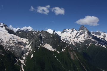 Fototapeta premium Spring in the Mountains of Caucasus, Russia