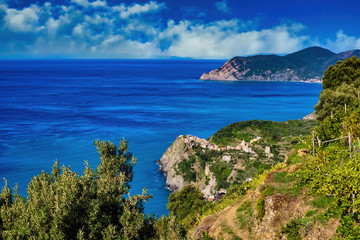 Corniglia is an ancient village fraction of Vernazza,Italy and is one of the most suggestive places...