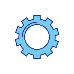 Gear design, construction work repair machine part technology industry and technical theme Vector illustration