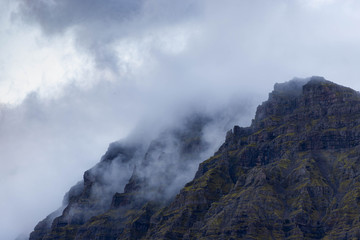 Icelandic smoky mountain
