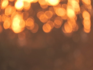 Bokeh background sunlight