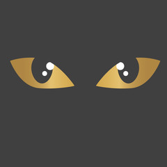 cat eye icon- vector illustration © chrupka