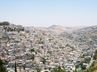 Fototapeta na wymiar エルサレム(イスラエル)の景色