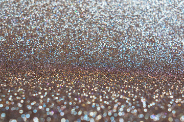 Blurred shining closeup of gold art texture