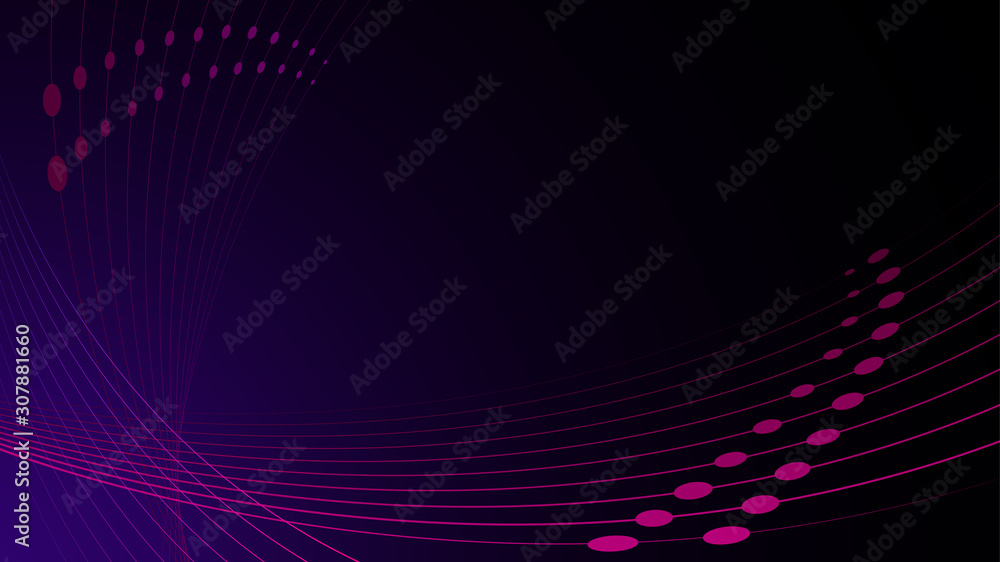Poster data connection speed lines technology