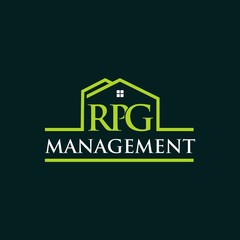 Letter RPG Home Management Creative Abstract Logo Design Template Element Vector