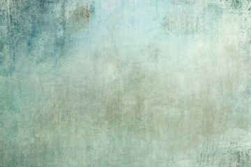 Fototapeta na wymiar Old blue cracked wall background or texture
