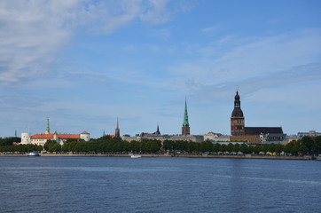 Fototapeta na wymiar Ansicht von Riga