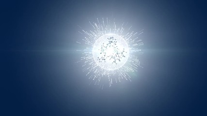 Molecular structure of microcrystalline molecular model - Powered by Adobe