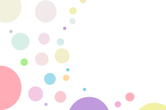 abstract background with circles colorful