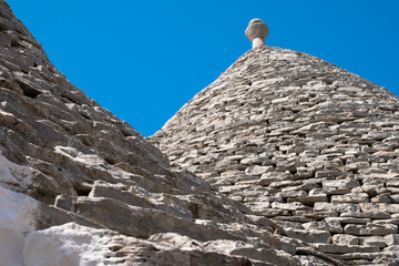Trulli houses in Alberobello, Italy