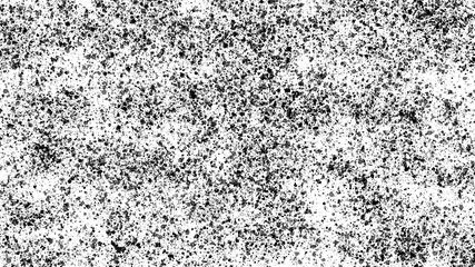 Abstract black dust isolated on white background, grainy overlay texture. Stock image of black dust particles overlay, grain noise granules, abstract background. Good design elements, illustration