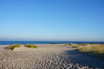 Ein Hebsttag am Strand