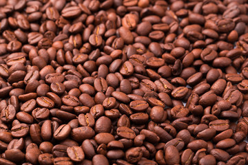 roasted coffee beans, can be used as background