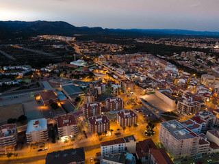 Naklejka premium Hospitalet de l'infant