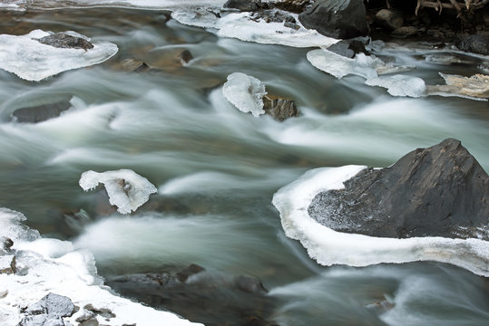 Winter Clear Creek Colorado