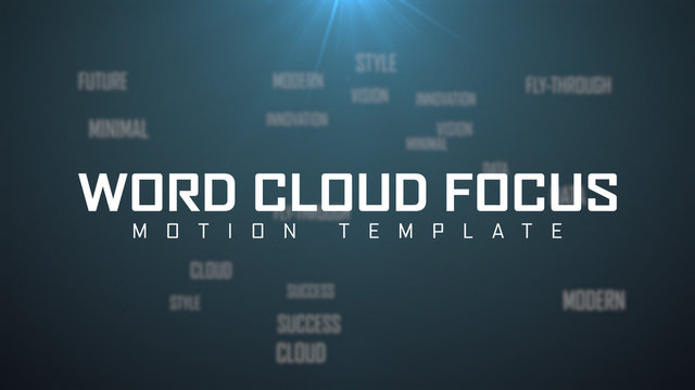 Word Cloud Focus Title