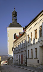 Fototapeta na wymiar Church of St. Nicholas in Turnov. Czech Republic