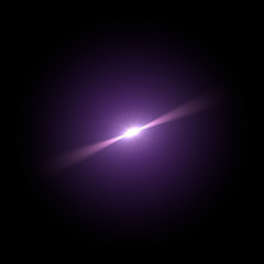 Fototapeta premium VFX Glow lighting effect star burst, flash energy ray. Creative design template