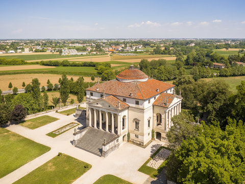 Villa Rotonda &ndash; Vicenza &ndash; Palladio &ndash; Aerial View