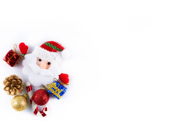 christmas concept on white background