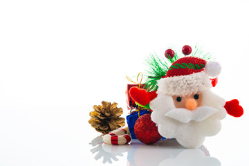 christmas concept on white background