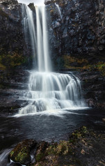 Fototapeta na wymiar Carbost Burn Waterfall, Isle of Skye