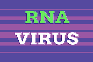 Text sign showing Rna Virus. Business photo showcasing a virus genetic information is stored in the form of RNA Seamless horizontal lines background drawing lines. Up and down stripes