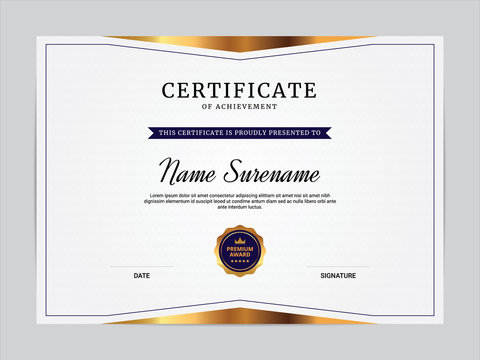 Certificate of Appreciation Template Design