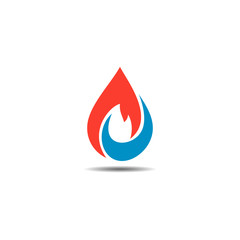 oil and gas industry related logo template