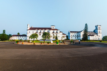 Fototapeta na wymiar St. Francis of Assisi church, Goa a UNESCO World Heritage Site