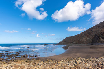 Beach of Almaciga (Tenerife, Canary Islands - Spain).
