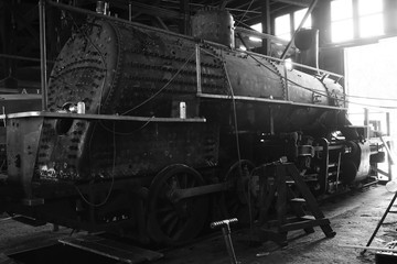 old steam locomotive