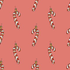 christmas bulbs hand made watercolor illustration. xmas ball decoration. decorative background for header or greeting card, bauble decorations