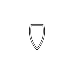 Shield icon. Secure symbol. Logo design element