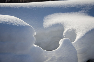 Schneewehe